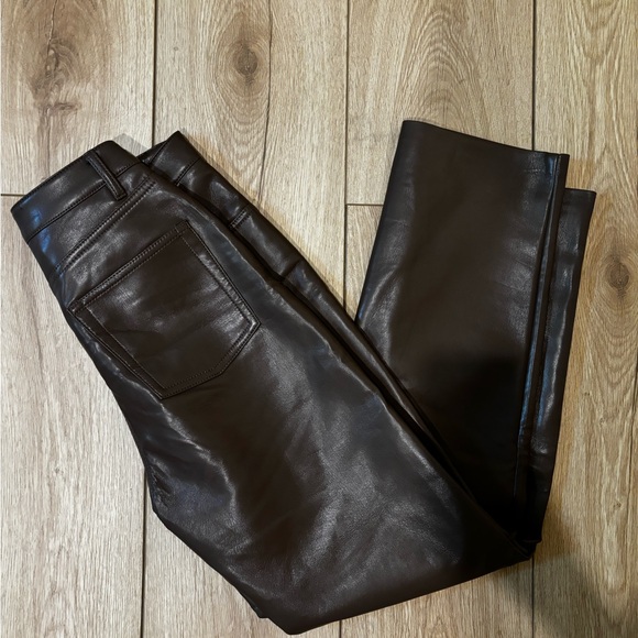 Aritzia Melina Leather Pants - Picture 3 of 4